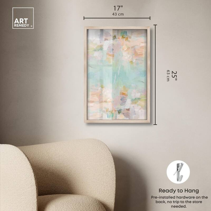 Expressive Swirls Shadowbox by Art Remedy