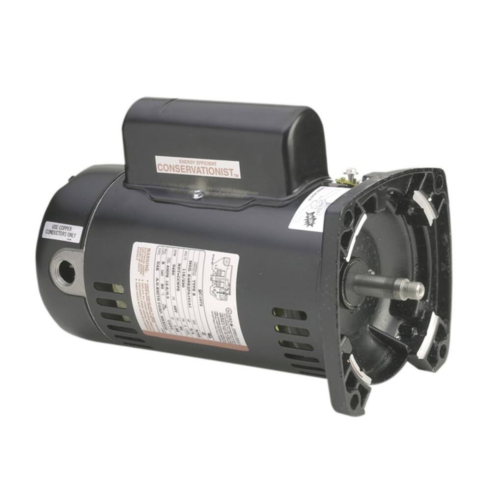 1.5 HP Black Flanged Full Rated Pool Pump Motor, 1.47 SF