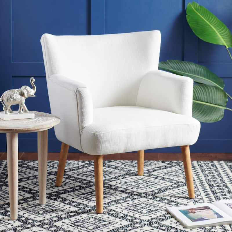 SAFAVIEH Paulina Accent Chair - 28" W x 30.3" L x 32.7" H - 28Wx30Dx33H