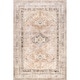 preview thumbnail 9 of 14, Nuloom Bathsheba Vintage Medallion Machine Washable Area Rug