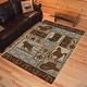 preview thumbnail 3 of 4, Mayberry Hearthside Desperado Western Rodeo Area Rug