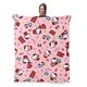 preview thumbnail 18 of 18, Sanrio Hello Kitty Valentines Day Silk Touch Throw Blanket