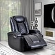 preview thumbnail 7 of 38, Power Motion Recliner with USB Charge Port and Cup Holder -PU Lounge chair for Living Room