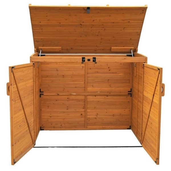 https://ak1.ostkcdn.com/images/products/is/images/direct/8ee347e8aaef42901fc2ad85113e3357e843d20f/Daily-Boutik-Outdoor-65-x-38-inch-Wood-Storage-Shed-for-Trash-Garbage-Recycle-Bins.jpg?impolicy=medium