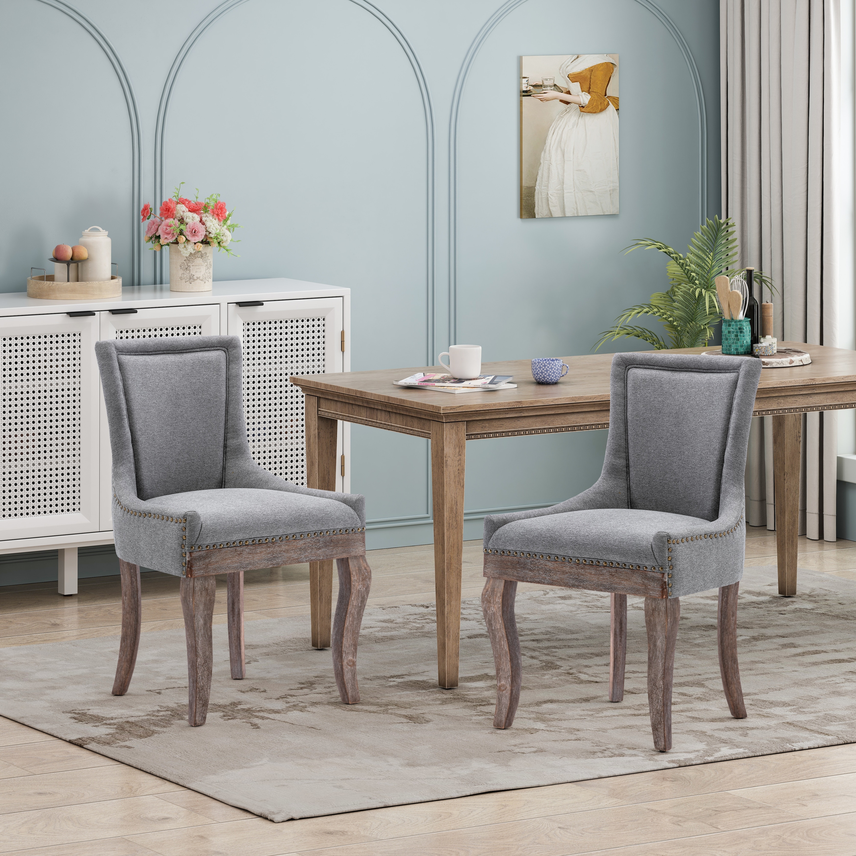 Ultra upholstered top dining chair