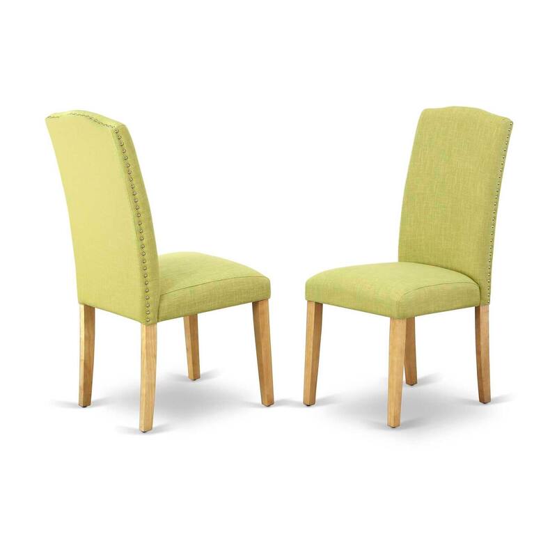 Coastal Dining Set - 5Pc Oval Table & 4 Chairs - 42/60" Table with Butterfly Leaf - Linen Fabric
