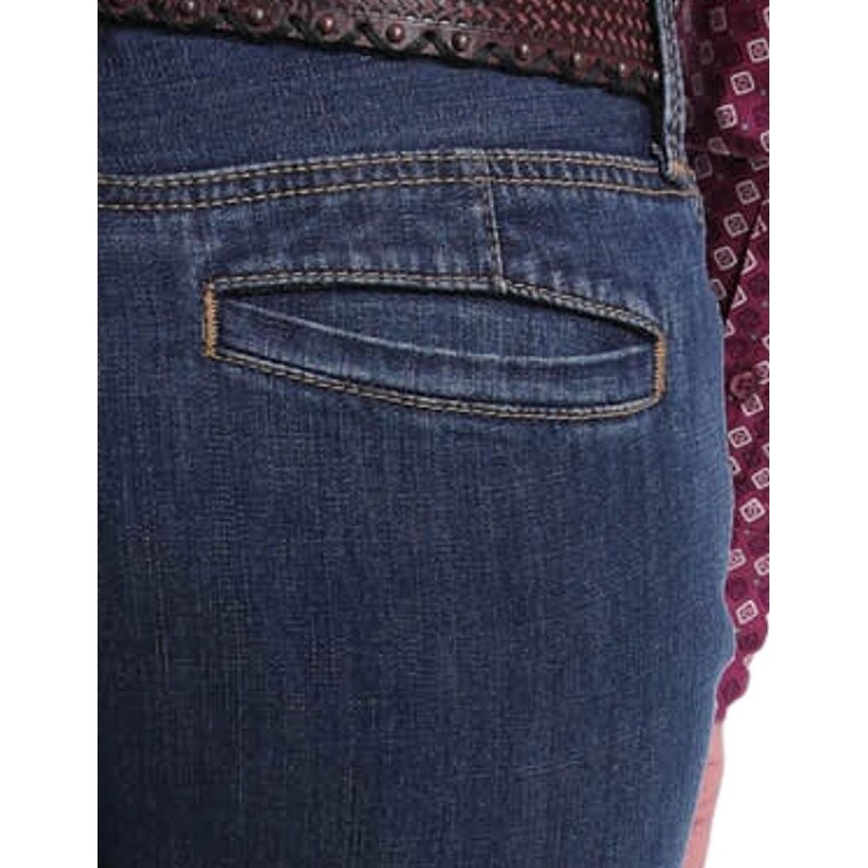 cinch flare jeans