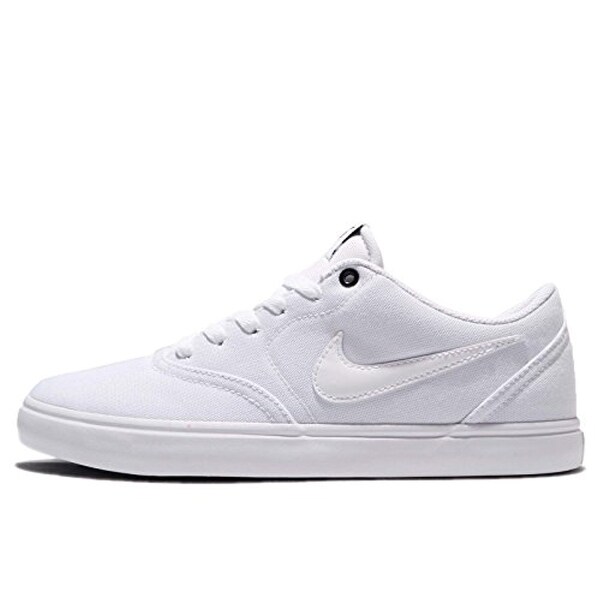 nike sb check solar cnvs white