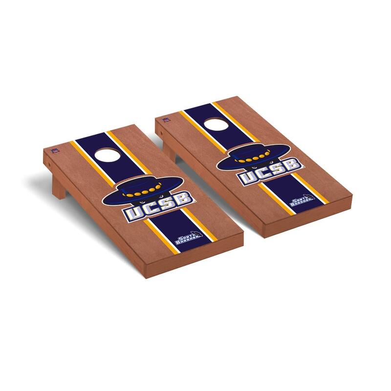 University of California, Santa Barbara Gauchos Rosewood Cornhole Board Set