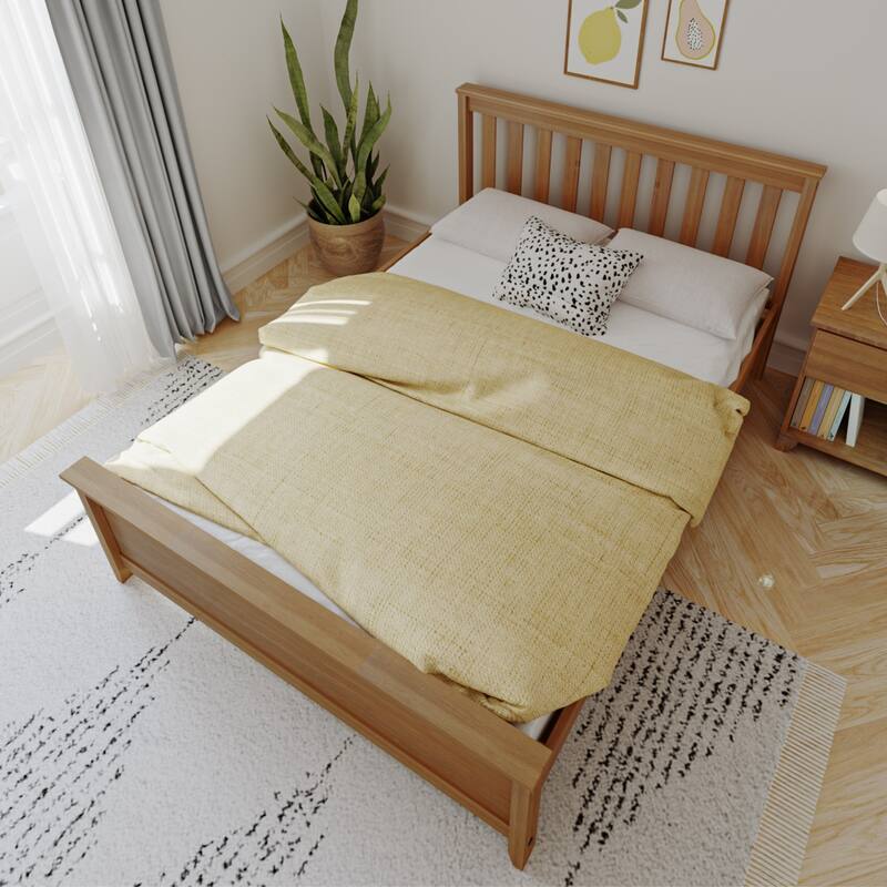 Max and Lily Full Size Platform Bed