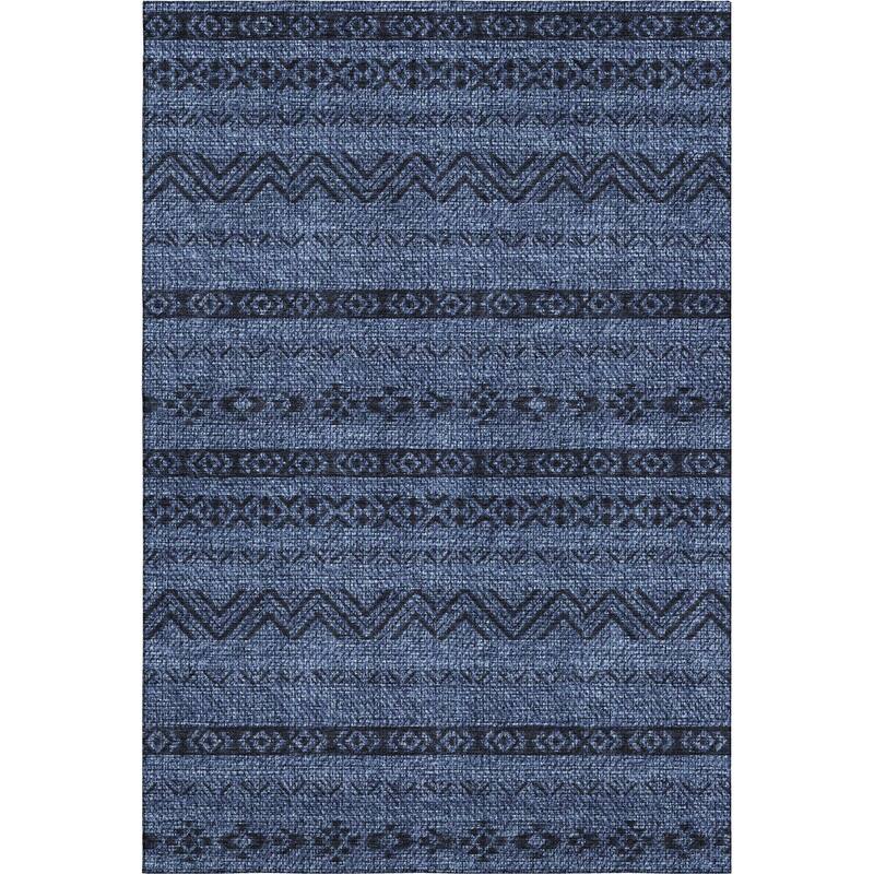 Premium Washable Super Soft Global Stripes Mayfield Rug