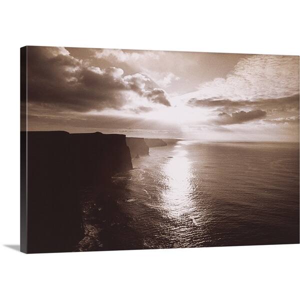 Shop The Cliff Of Moher Ireland Canvas Wall Art On Sale Overstock 16870658