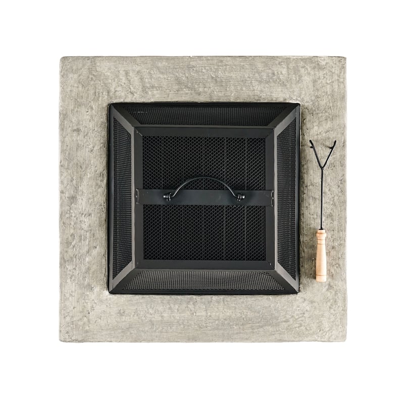 Corporal Square Fire Pit by Christopher Knight Home