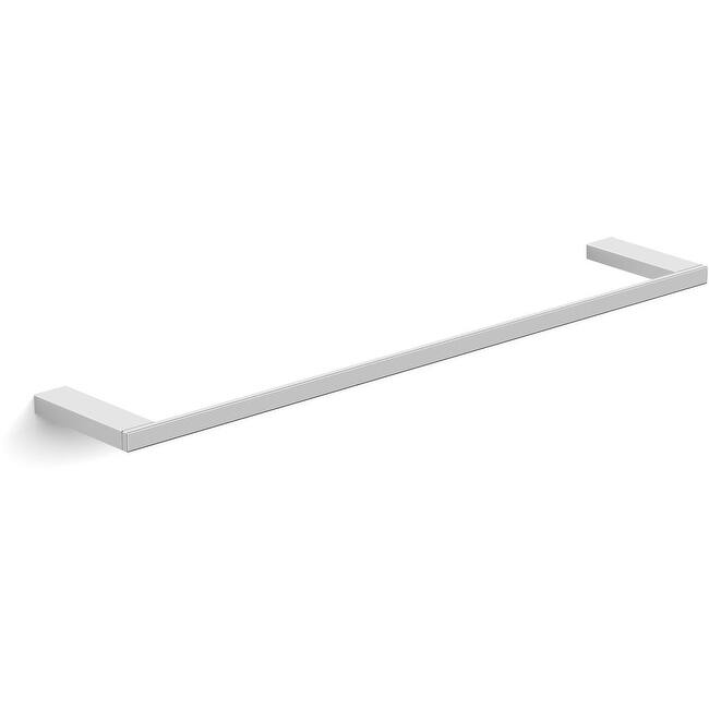 WS Bath Collections Evo 23-5/8" Towel Bar - Polished Chrome