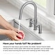 preview thumbnail 50 of 86, KRAUS Oletto Bridge Kitchen Faucet with 2-Function Pull-Down Sprayhead