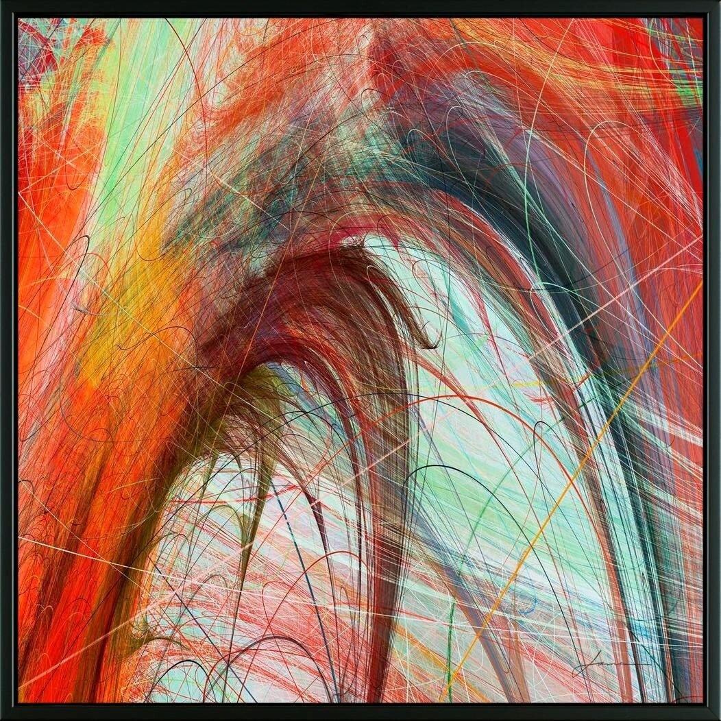 Shop Easy Art Prints James Burghardt S String Tile Ii Premium