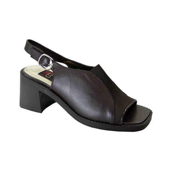 wide width leather sandals