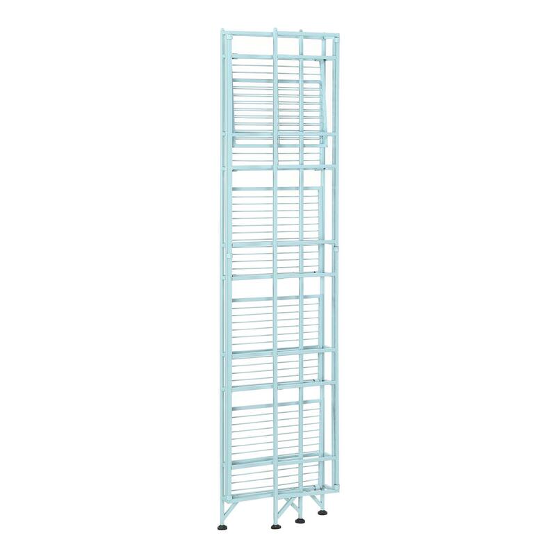 Convenience Concepts Xtra Storage 5 Tier Folding Metal Shelf