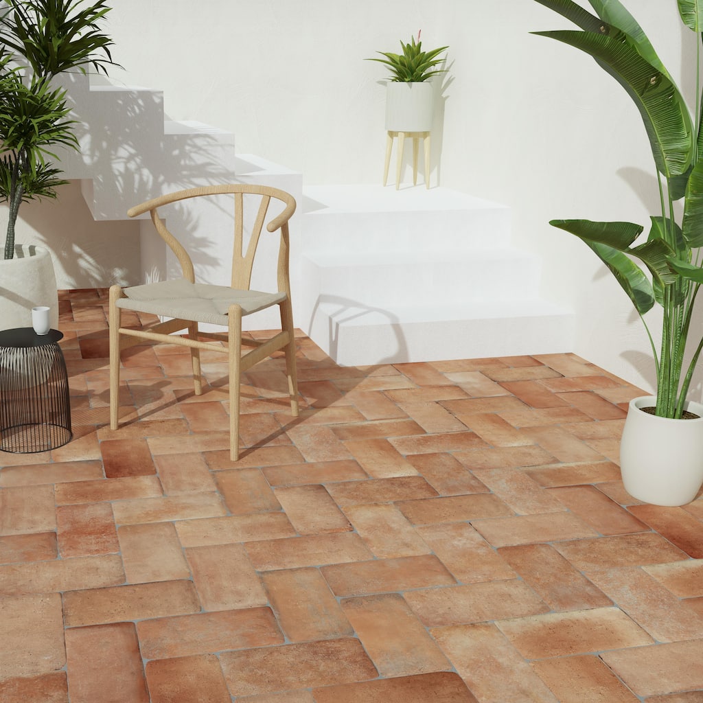 Merola Tile Benisa Cotto 5-7/8" x 11-7/8" Porcelain Floor and Wall Tile