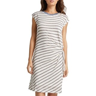 silver t shirt dress