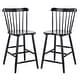 preview thumbnail 41 of 48, SAFAVIEH Galena 24-inch Spindle Farmhouse Counter Stool (Set of 2) - 20"W x 20"D x 38"H