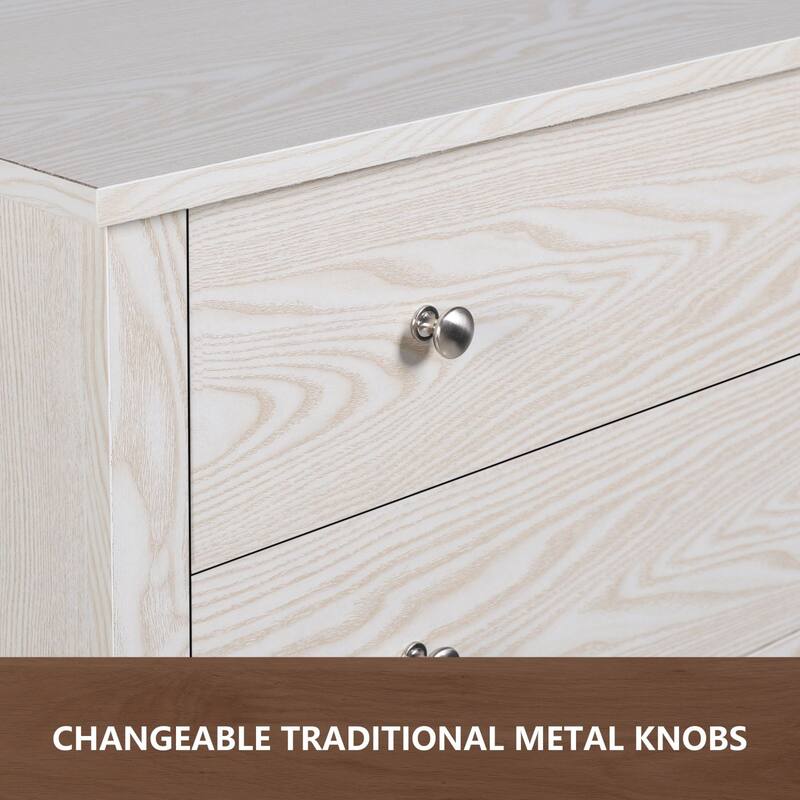 VEIKOUS 5-Drawer Chest of Drawers Bedroom Dresser with Large Drawer