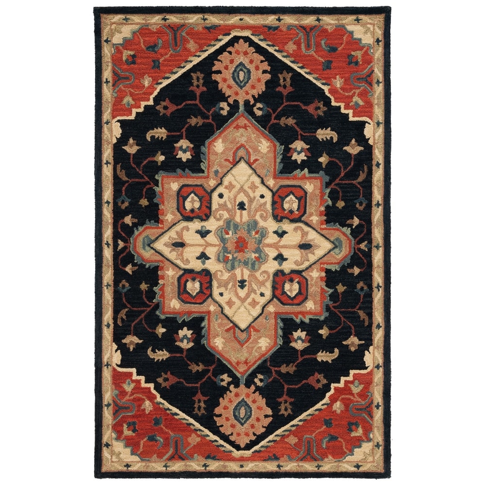 SAFAVIEH Handmade Heritage Resort Weave Traditional Wool Rug