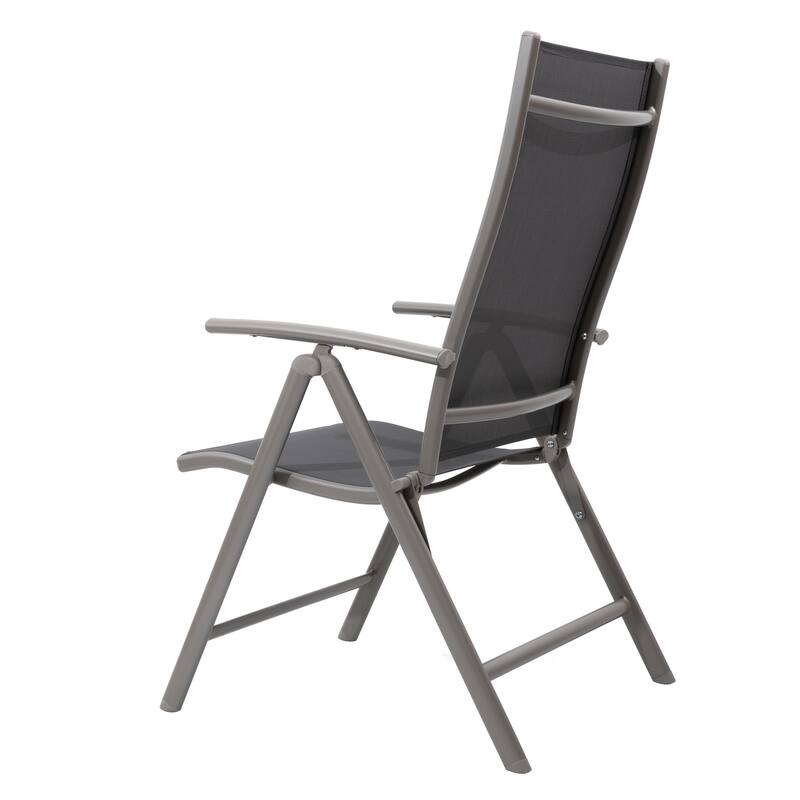 Outdoor Patio Cast Aluminum Swivel Bar Stools with Sunbrella Cushion