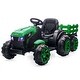 preview thumbnail 2 of 23, 6 Wheels Kids Ride On Tractor Toys with Trailer