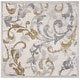 preview thumbnail 28 of 63, SAFAVIEH Amherst Orpha Modern Rug 5' Square - Ivory/Light Grey - Square