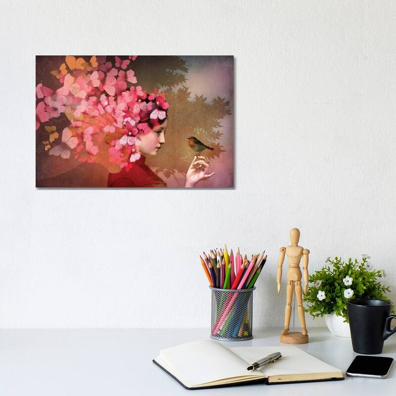 iCanvas "Friendship" by Catrin Welz-Stein Canvas Print - 8x12x0.75