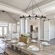 preview thumbnail 7 of 28, Allegray 12-light Farmhouse Faux Wood Wagon Wheel Chandelier with UL Certified - 42 inches