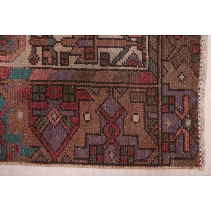 ECARPETGALLERY Hand-knotted Antalya Vintage Pink Wool Rug - 4'0 x 6'3