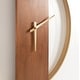 preview thumbnail 9 of 19, Kate and Laurel Ladd Round Numberless Wall Clock