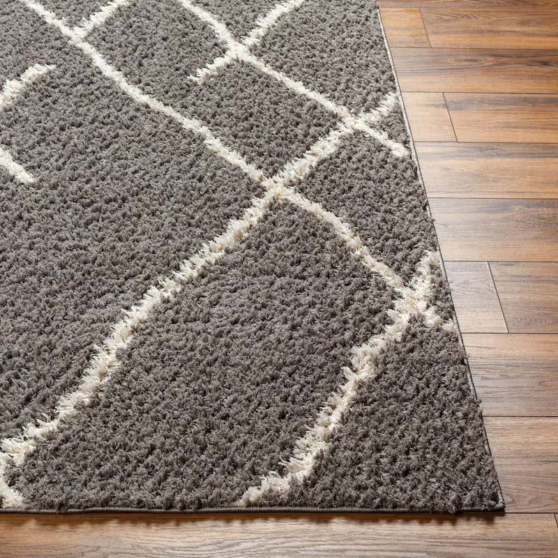 Maryland Shag Modern Solid Area Rug
