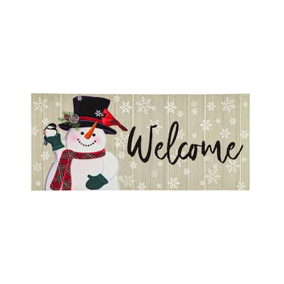 Let it Snow! Sassafras Switch Mat