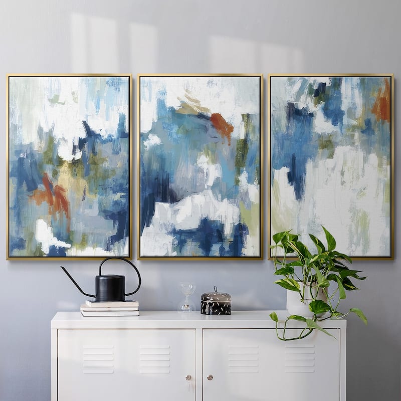 Color Falls - Multi Piece Framed Canvas