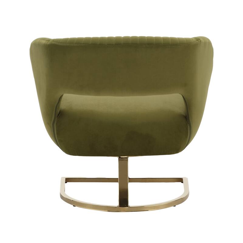 Upholstered Tufted Living Room Chair