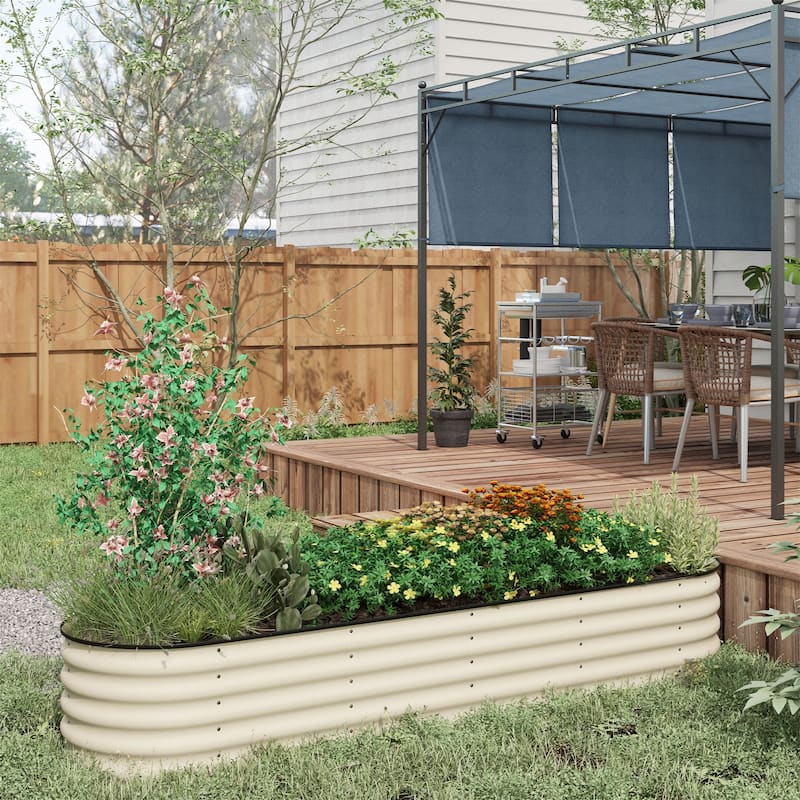 Galvanized Raised Garden Bed Kit