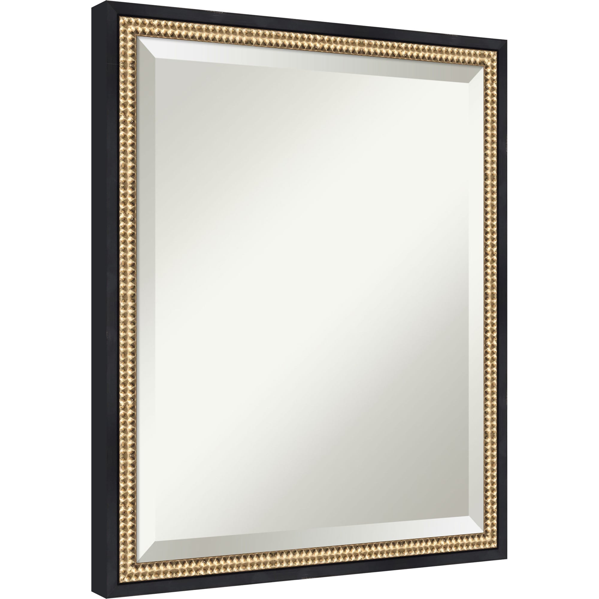 Castellan Beveled Wood Framed Wall Mirror