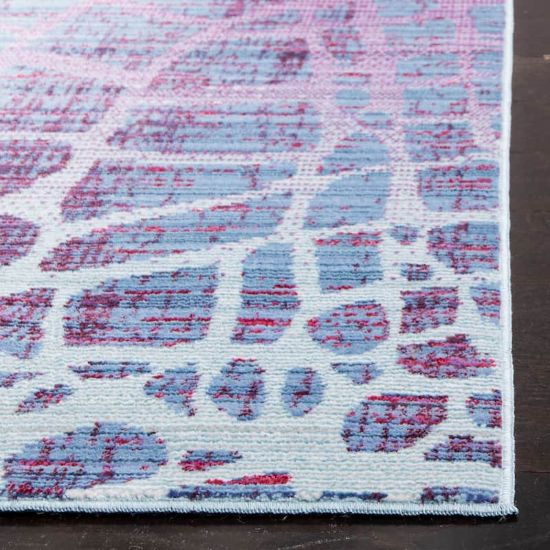 SAFAVIEH Valencia Nazila Distressed Vintage Boho Oriental Polyester Rug