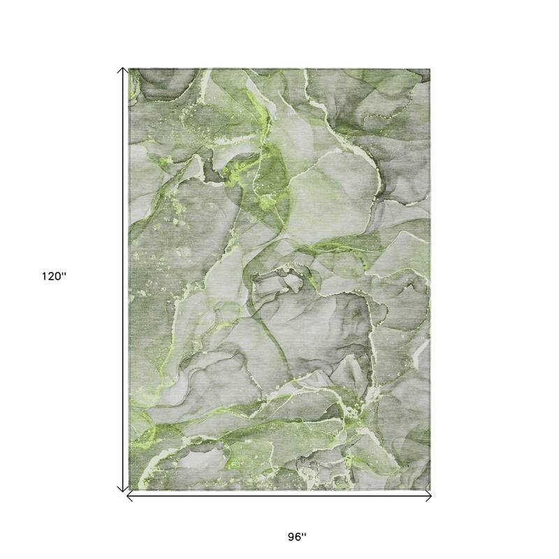 Allus Artistic Abstract Weather Resistant Classic Meets Modern Outdoor Rug