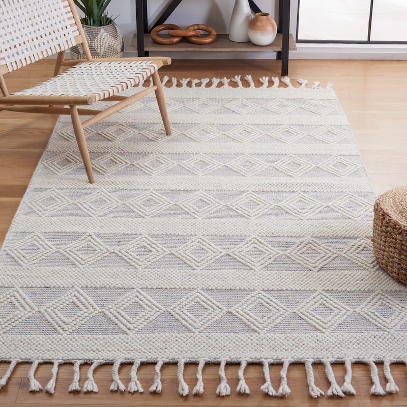 SAFAVIEH Handmade Natura Mariolina Transitional Wool Rug