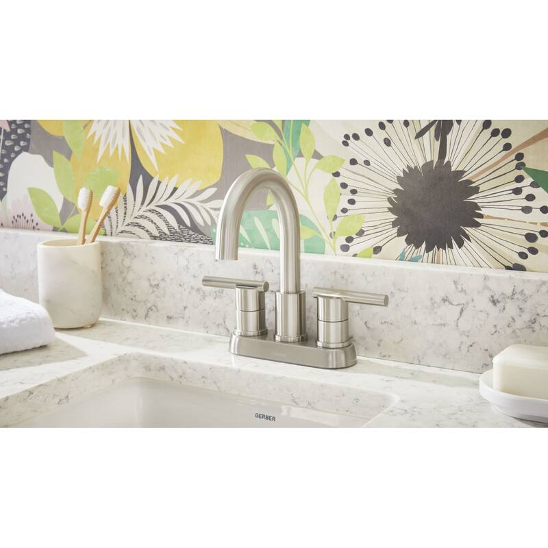 Gerber D307058 Parma 1.2 GPM Mini-Widespread Bathroom Faucet