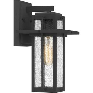Randall 1-Light Outdoor Wall Mount in Mottled Black