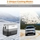 preview thumbnail 9 of 12, 58 Quart Portable Electric Camping Car Cooler - 26.5" x 18" x 19.5"(W x D x H)