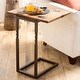 Deep Creek Rustic Pull-Up Table with Fold-Out Leaves in Wood and Metal ...