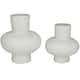 Option White - 9", 11"H