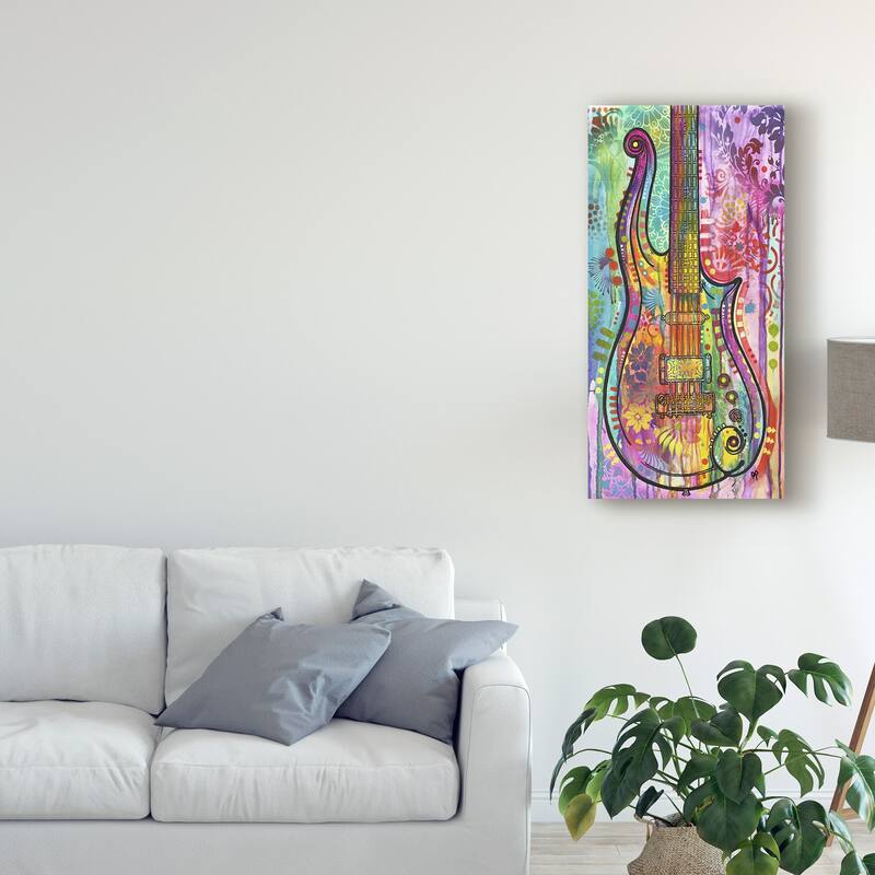 Dean Russo 'Prince Cloud Guitar' Canvas Art