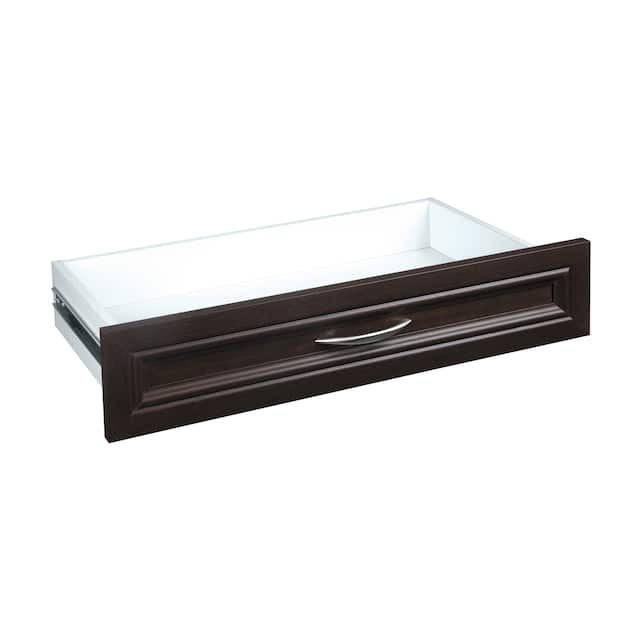 ClosetMaid SuiteSymphony 25" W x 5" H Drawer - Midnight Brown